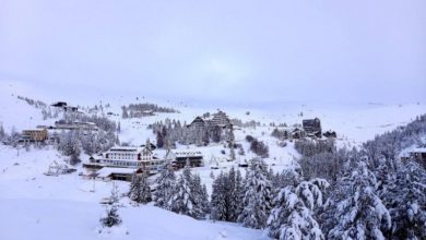 Photo of На Попова Шапка -14 степени и 64 сантиметри снег