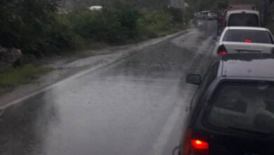 Photo of Кај Дреново застој на патот, дождот однел дел од коловозот, јавуваат битолчани