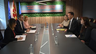 Photo of Министерот Трипуновски оствари средба Н.Е. Ола Солстром, амбасадор на Кралството Шведска