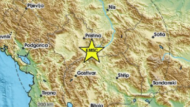 Photo of Земјотрес со јачина од 3,1 степени почувствуван во Скопје – епицентарот е во Косово